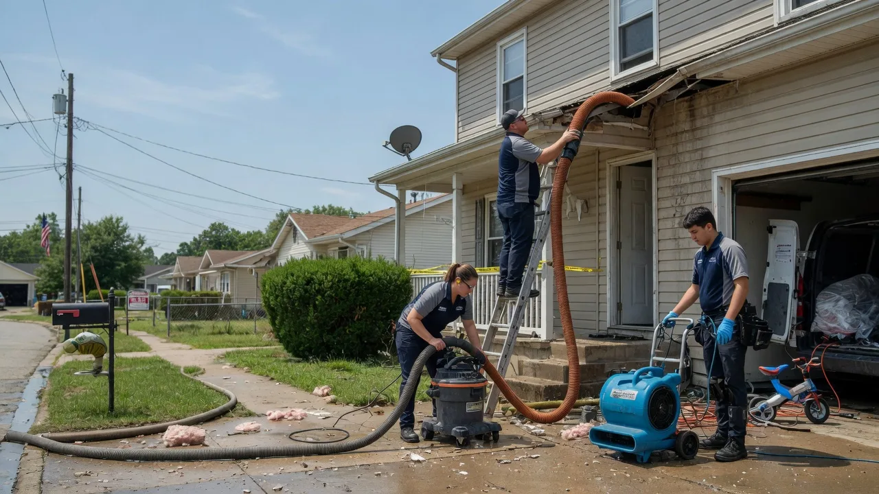 Water Damage Restoration in Higbee, MO near me